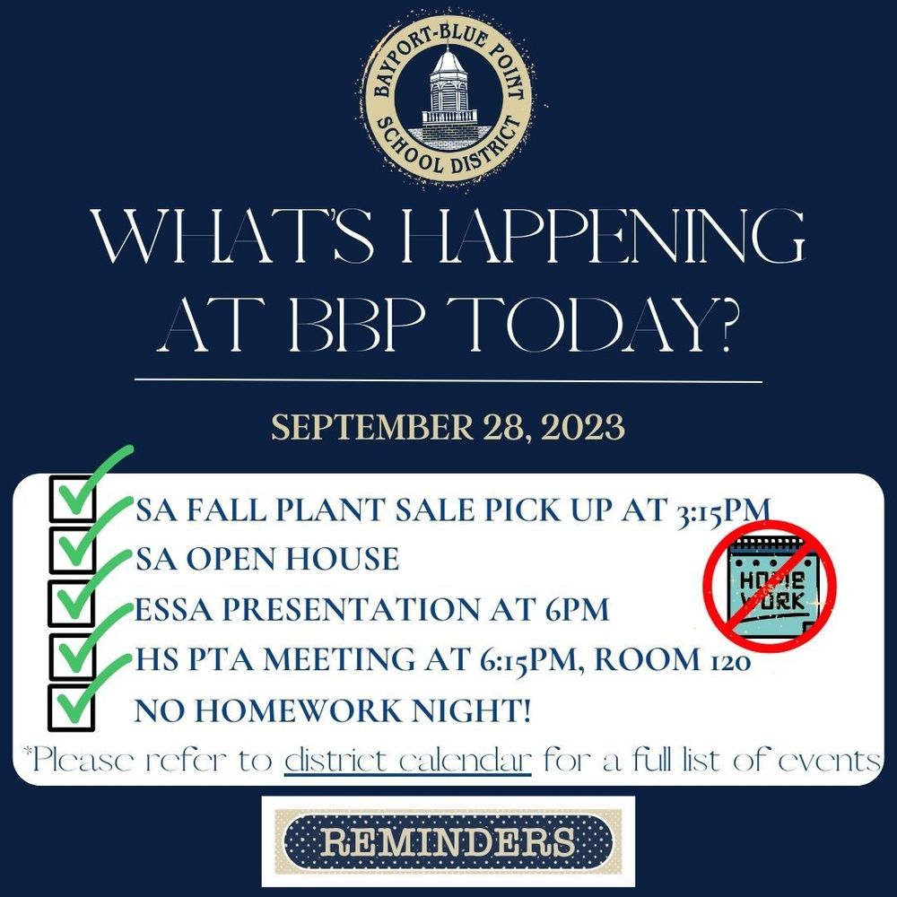 BBP Happenings